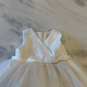 Us Angels white Baby Dress 18m